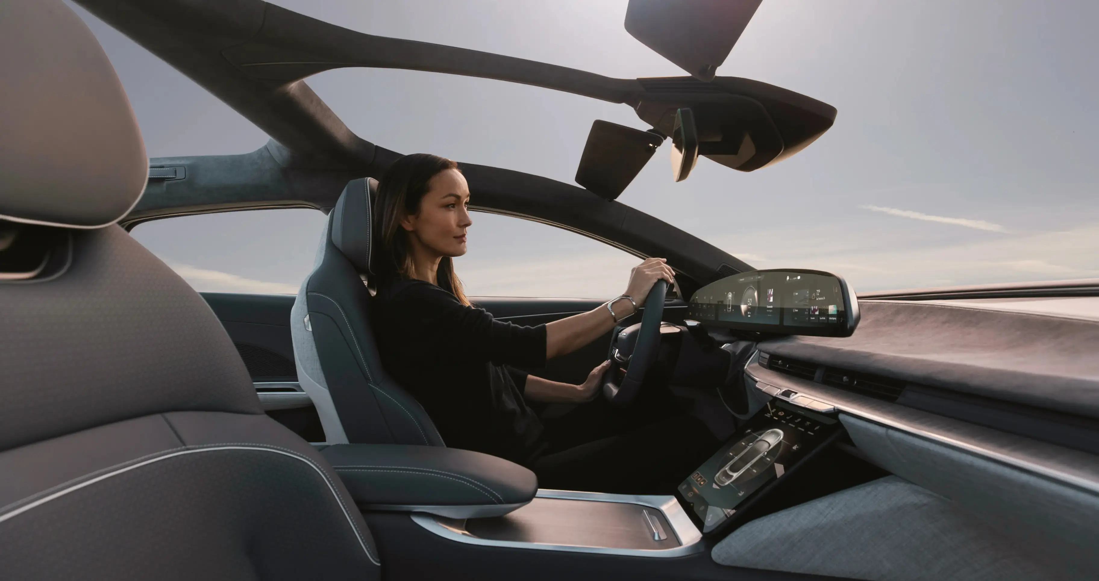 Lucid Motors Air sedan showcasing sleek design and premium craftsmanship