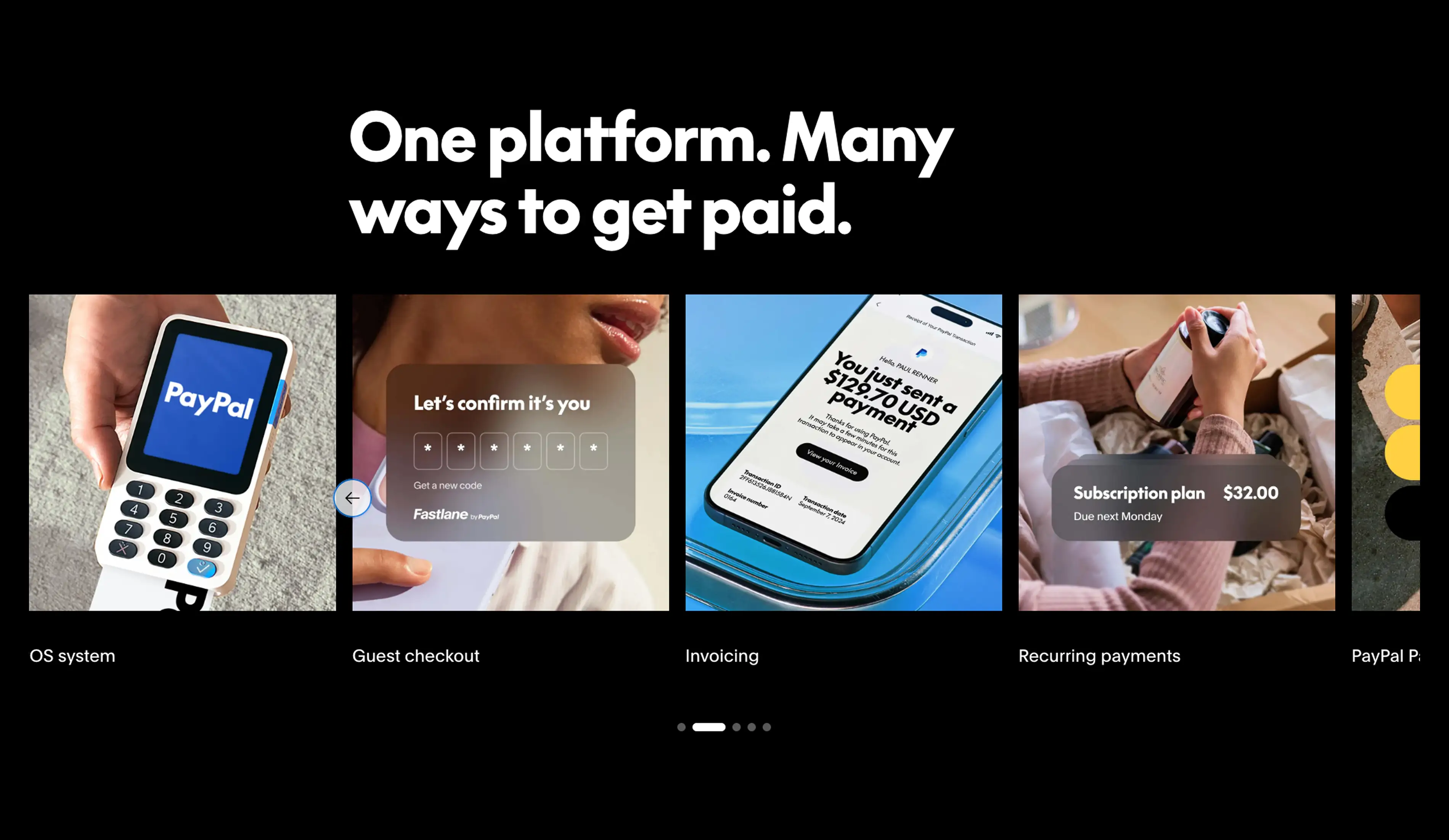 Unification of our Merchant offering into a single powerful platform