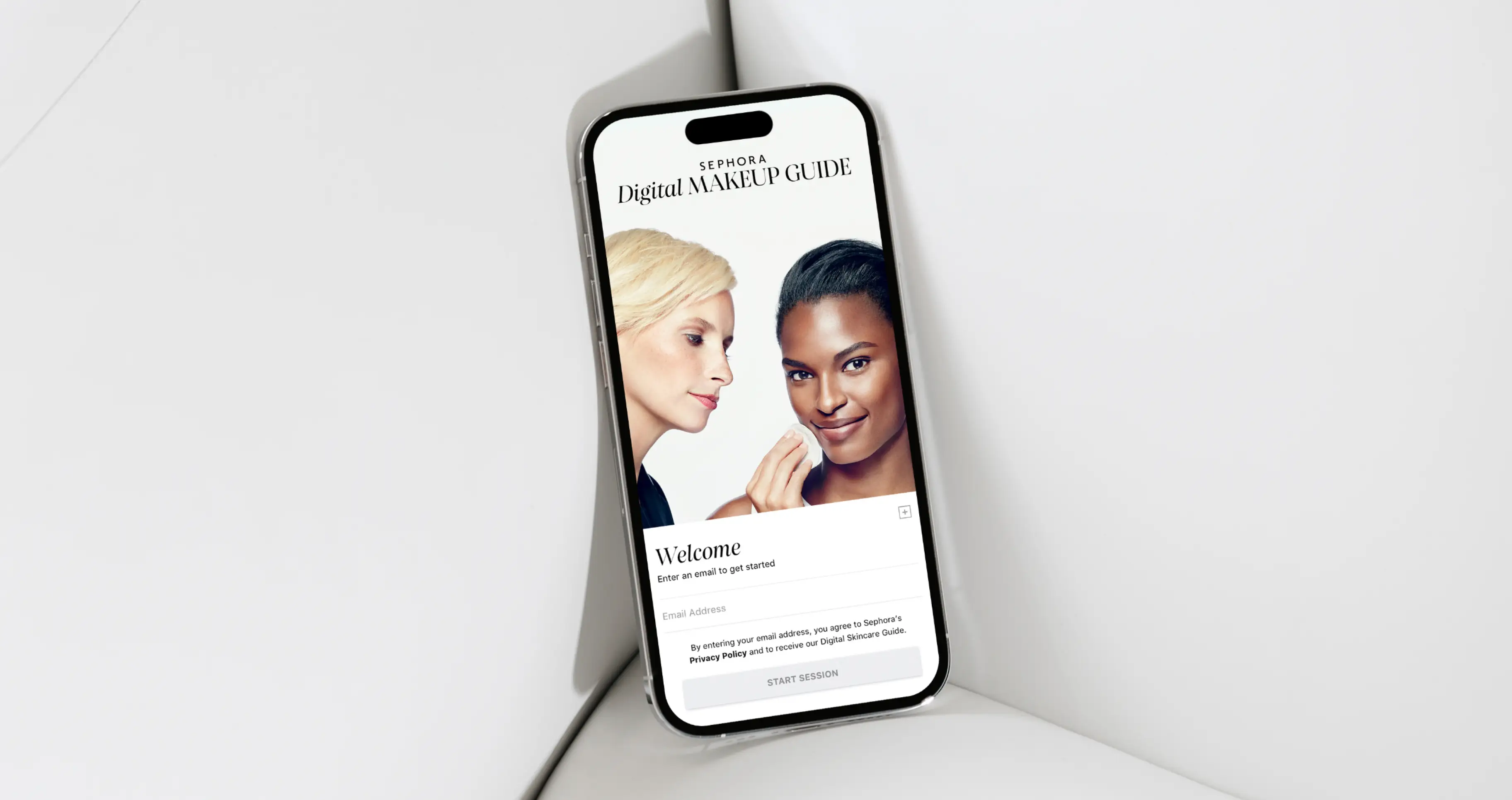 Sephora Virtual Artist app interface showing makeup try-on features and product recommendations
